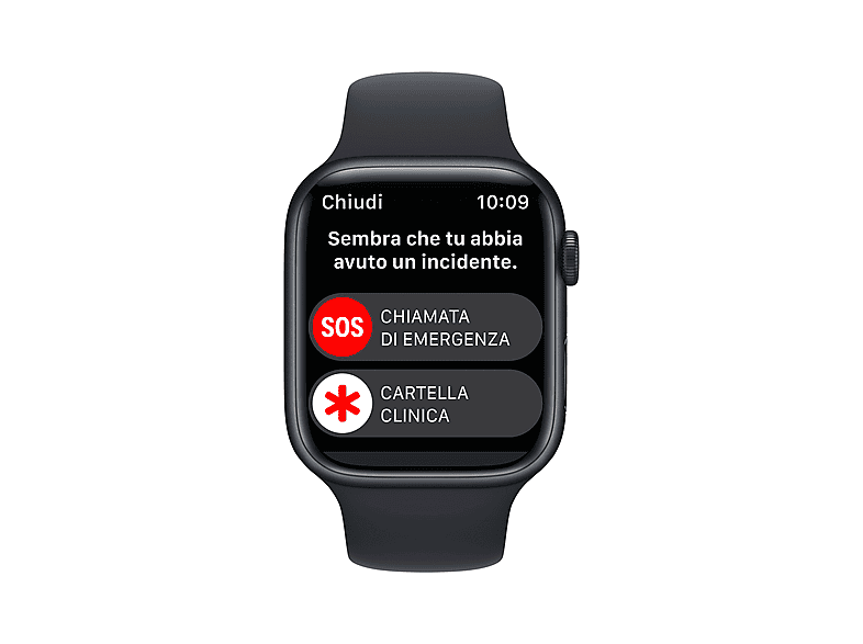 Smartwatch - APPLE 1540046 APPLE WATCH S8 45 MID AL MID SP GPS, Talla única, Aluminio, Medianoche — foto 5