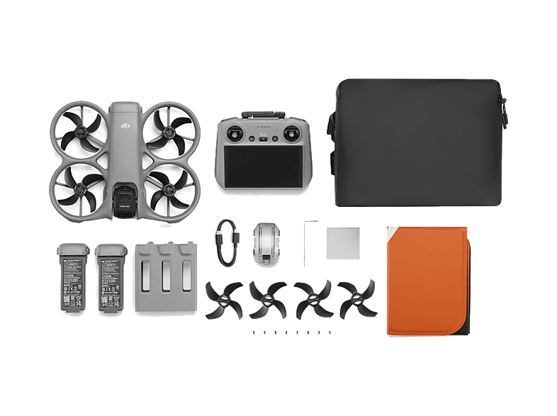 Dron - DJI Avata 360 Fly More Combo (RC 2) , 64 MP, 23min Autonomía, Visión 360°, Vídeo HDR en 8K/60 fps, Detección Obstáculos Omnidireccional, Gris — foto 1