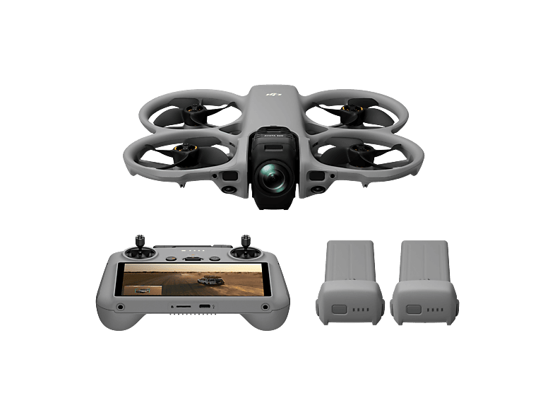 Dron - DJI Avata 360 Fly More Combo (RC 2) , 64 MP, 23min Autonomía, Visión 360°, Vídeo HDR en 8K/60 fps, Detección Obstáculos Omnidireccional, Gris — foto 2