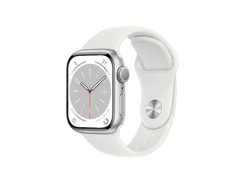 Smartwatch - APPLE 1540054 APPLE WATCH S8 41 SIL AL WT SP GPS., Talla única, Aluminio, Plata