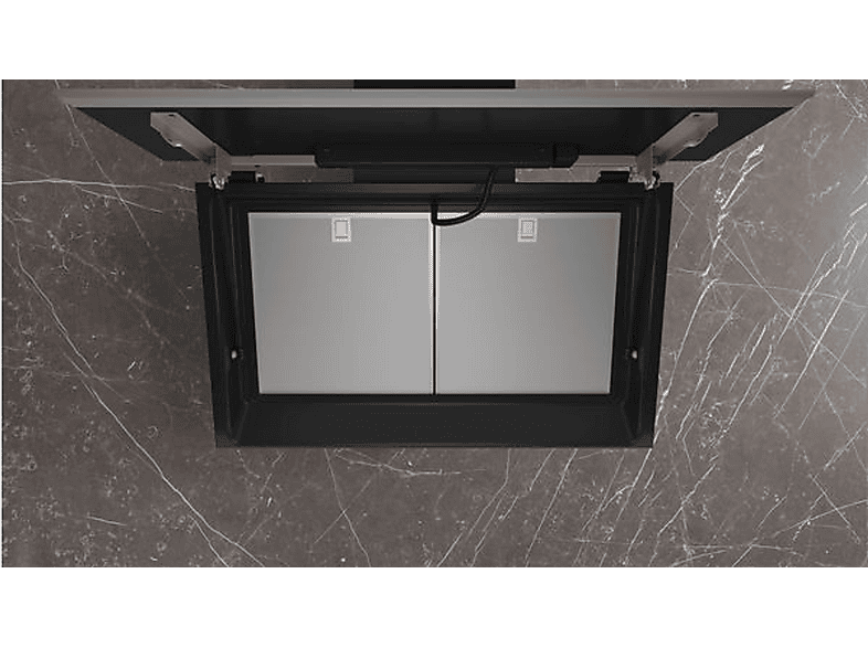 Campana decorativa - SIEMENS LC91KLT60, 3 velocidades, 1007 m³/h, 890 mm, Negro — foto 6