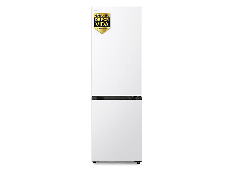 Frigorífico combi - LG GBBSJ10DSW, No Frost, 186 cm, 333 l, DoorCooling+™, Multi Air Flow™, Blanco