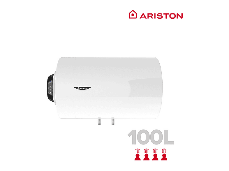 Termo eléctrico  - PRO1 ECO H ARISTON, 100 l, Blanco — foto 6