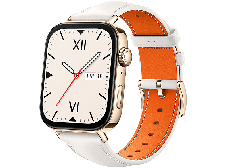 Smartwatch - HUAWEI WATCH FIT 3 CLASSIC WHITE, 20 mm, Aluminio, Blanco