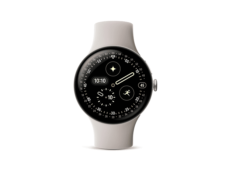 Smartwatch - GOOGLE Pixel Watch 4, S/L, Aluminio, Plata (Ref. 168897441)