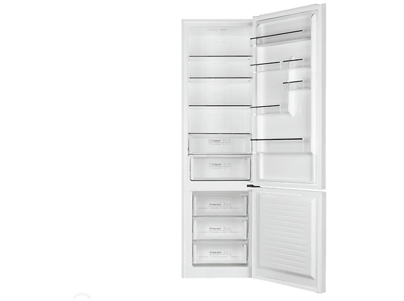 Frigorífico combi - EVVO F60, No Frost, Altura 200 cm, Blanco — foto 2