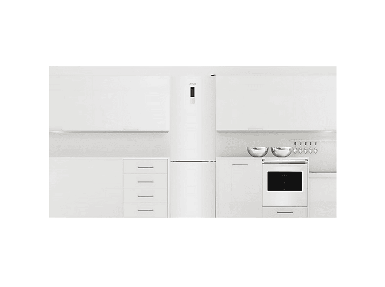 Frigorífico combi - EVVO F60, No Frost, Altura 200 cm, Blanco — foto 8