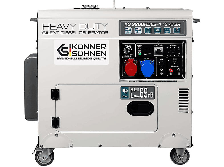 Generador de energía - KÖNNER & SÖHNEN KS 9200HDES-1/3 ATSR — foto 1
