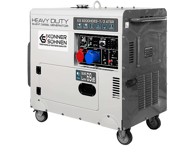 Generador de energía - KÖNNER & SÖHNEN KS 9200HDES-1/3 ATSR — foto 2