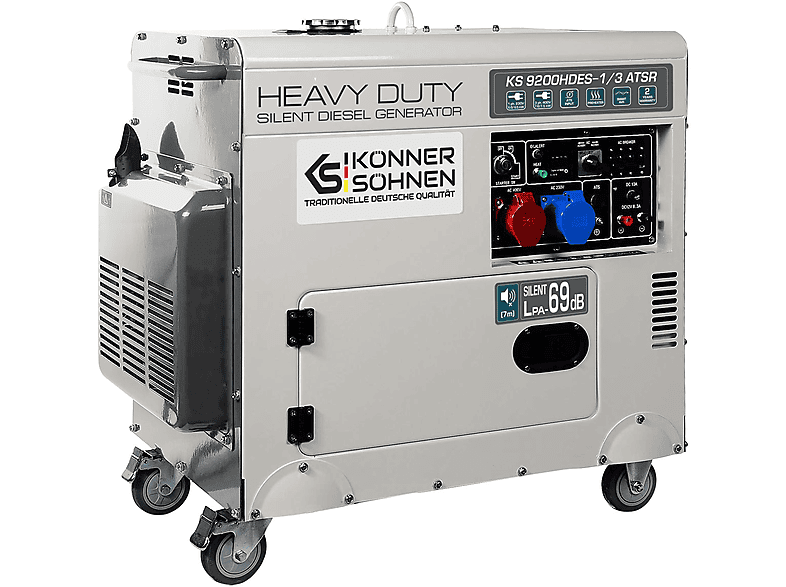 Generador de energía - KÖNNER & SÖHNEN KS 9200HDES-1/3 ATSR — foto 3