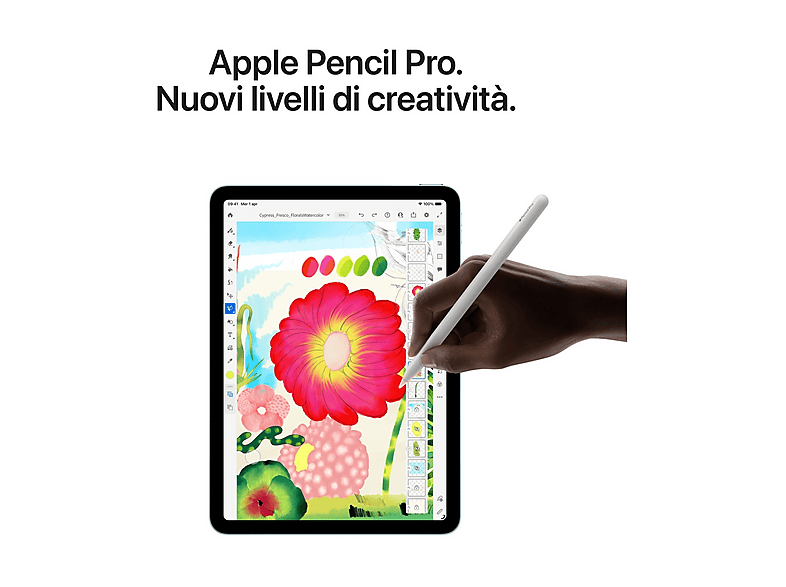 APPLE IPAD AIR 13 M4 WF CL 256GB STL, 256 GB, Beige, 13 " Retina, 12 GB RAM, Apple M M4, Tablet iOS — foto 6