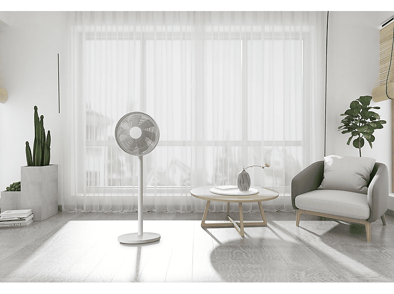 Ventilador de pie - SMARTMI MI SMART STANDING FAN 1C (BY), 45 W, 3 velocidades, Blanco — foto 7