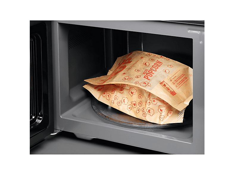 Microondas con grill - AEG MFB295DB, 1350 W, 10 potencia, 29 l, Acero — foto 2