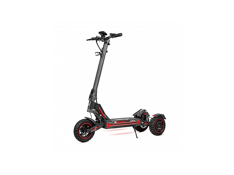 Patinete eléctrico - ECOXTREM Xanzer, Pot. máx. 1600 W, Carga máx. 130 kg, 20000 mAh, Black
