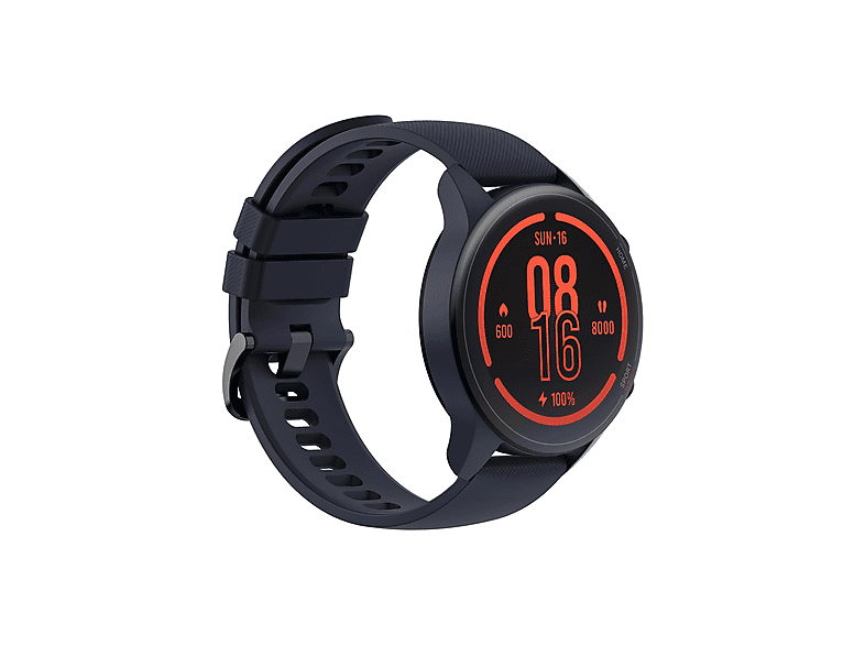 Smartwatch - XIAOMI MI WATCH (NAVY BLUE), 130-220mm, Poliuretano termoplastico (TPU), Azul — foto 6