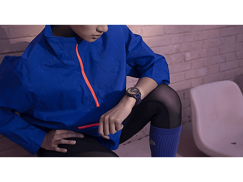 Smartwatch - XIAOMI MI WATCH (NAVY BLUE), 130-220mm, Poliuretano termoplastico (TPU), Azul — foto 8