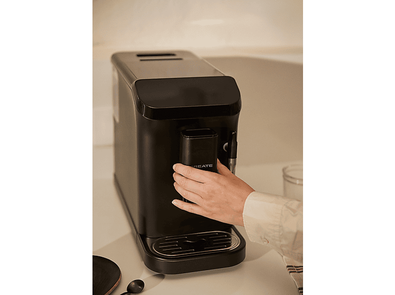 Cafetera express - CREATE THERA MATIC TOUCH, 1350 W, Negro mate — foto 3