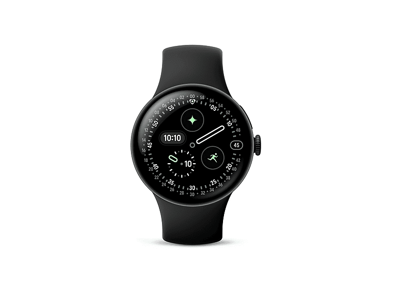 Smartwatch - GOOGLE Pixel Watch 4, S/L, Aluminio, Negro (Ref. 168897445)
