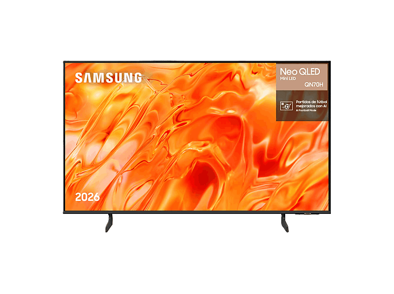 TV Neo QLED 65" - Samsung TQ65QN70HAUXXC, UHD 4K, NQ4 AI Gen1, Smart TV,  Full AI, Wifi, Negro