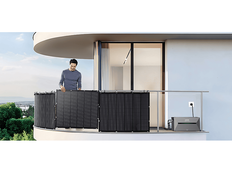 Kit solar - ANKER Solarbank FS20 225W Flexible Pack de 4, 225 W — foto 6