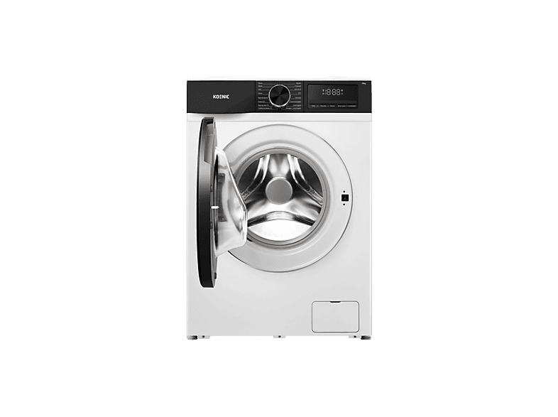 Lavadora carga frontal - KOENIC KWM 10163, 10 kg, 1400 rpm, 16 Programas, Blanco — foto 6