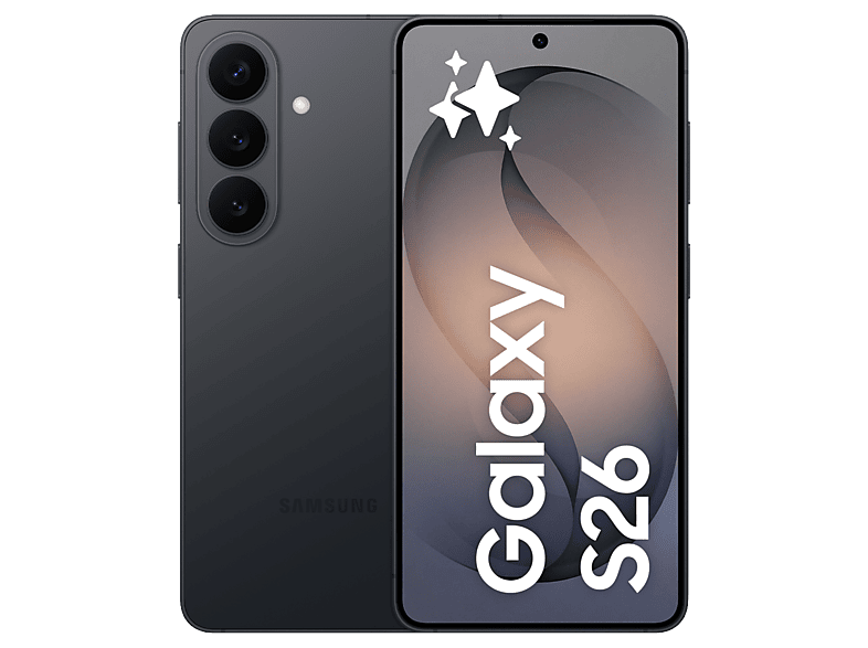 Móvil - Samsung Galaxy S26, Negro, 512 GB, 12 GB RAM , 6.3" FHD+, Exynos 2600, 4300 mAh, Android 16