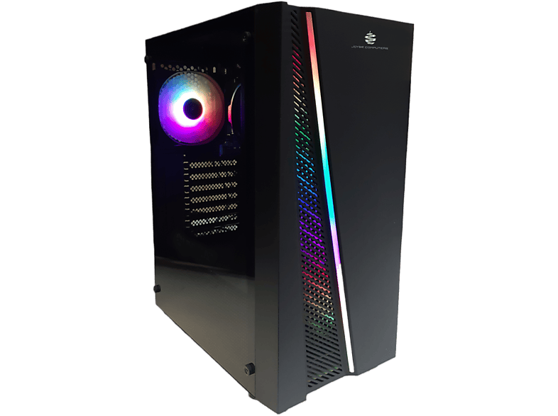 PC Gaming - JOYBE COMPUTERS AMD Ryzen 7 5700G / RAM 16 GB / M.2 Nvme 512 GB SSD / Graphics AMD Radeón RX Vega 8, AMD Ryzen™ 7 5700G, 16 GB RAM, 512 GB SSD, Radeon™ RX Vega 8, Windows 11 Pro, Negro