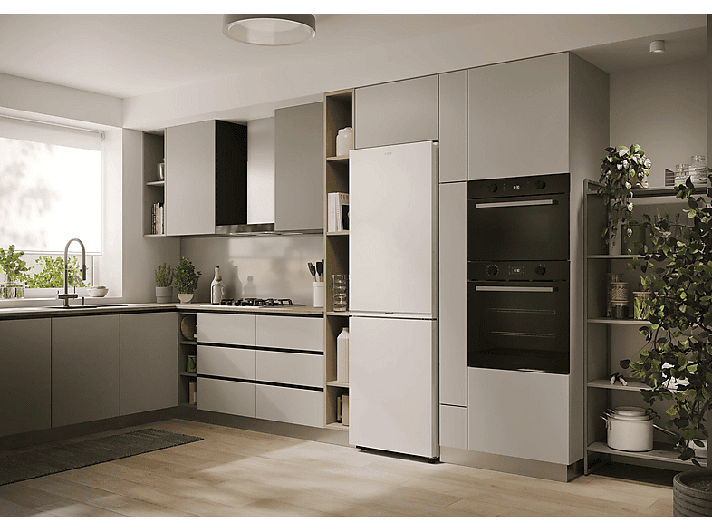 Frigorífico combi - Candy CNCQ2T618DW, No Frost, 185 cm Altura, 355L, hOn App, Iluminación LED, Blanco — foto 7