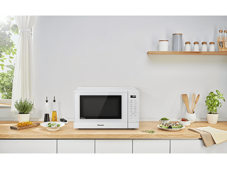Microondas libre instalación - PANASONIC NN-ST45KWEPG, 2400 W, 7 potencia, 32 l, Blanco — foto 6