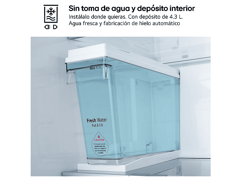 Frigorífico americano - LG GSLC41PYPE, No Frost, 179 cm, 638 l, LinearCooling™, SpacePlus™, Inox antihuellas — foto 12