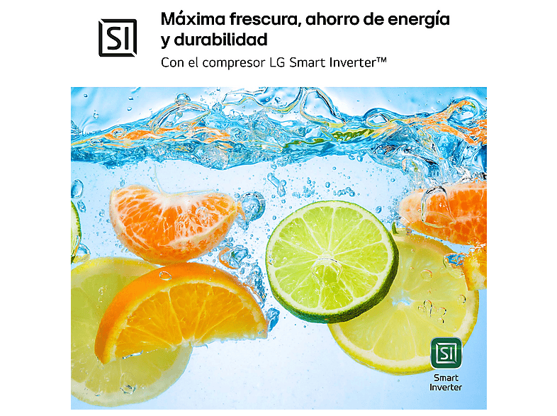 Frigorífico americano - LG GSLC41PYPE, No Frost, 179 cm, 638 l, LinearCooling™, SpacePlus™, Inox antihuellas — foto 14