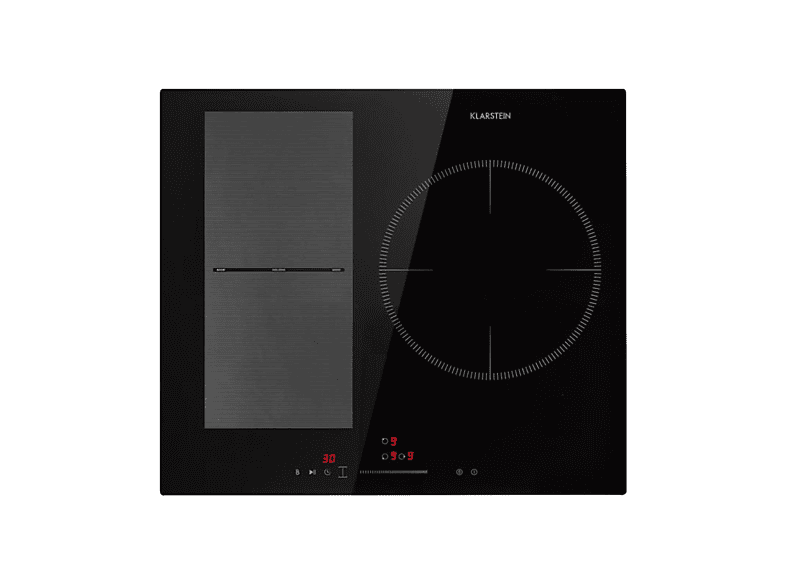 Placa de inducción - KLARSTEIN Delicatessa 3 Flex, 3 zonas, 59 cm, Negro — foto 1