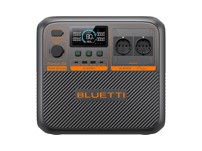 Estación de energía - BLUETTI AC270P con panel solar de 200W, AC200Max, AC200L actualizado — foto 4