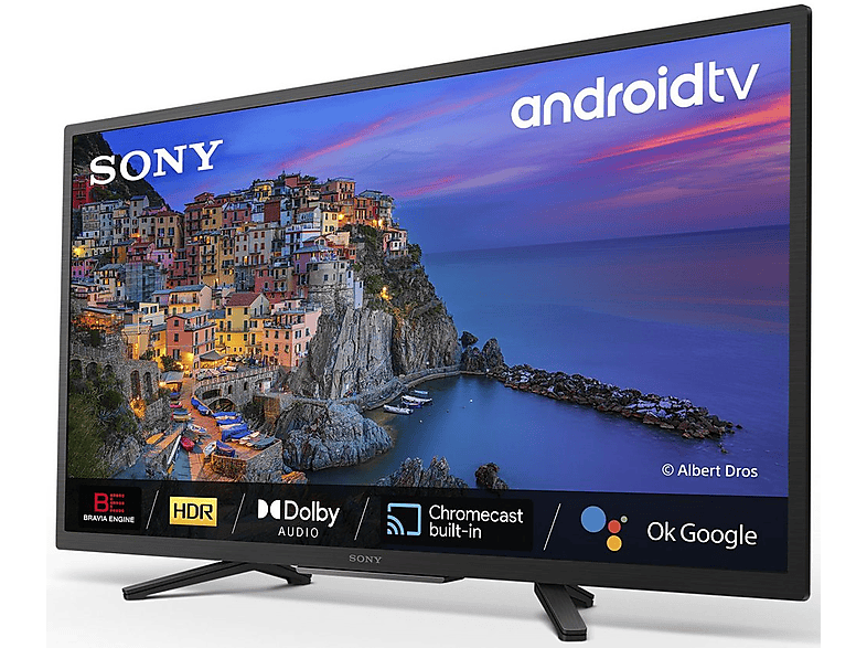 TV LED 32" - Sony 32W800, HDR, Android TV, Smart TV, DVB-T2 (H.265), Procesador Bravia Engine, Asistente de Voz, Negro — foto 5