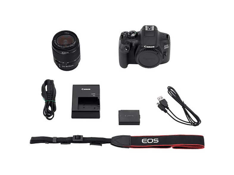 Cámara digital - CANON EOS 1300D EFS18-55 DC, 18 megapixel, Full HD 1080p, Negro — foto 6