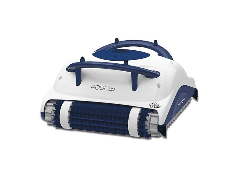 Robot limpiafondos  - Pool-Up DOLPHIN, Blanco y azul — foto 1