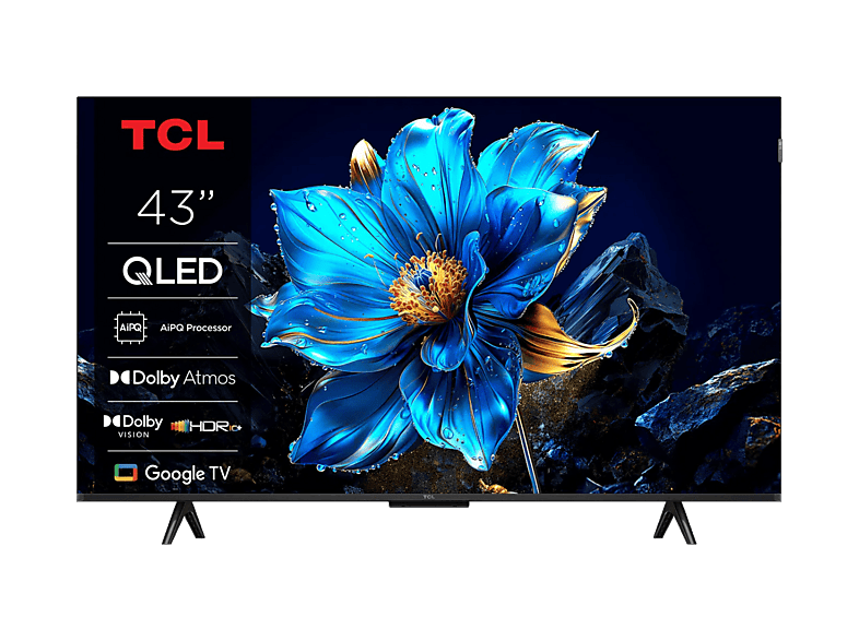 TV QLED 43" - TCL 43T69C, UHD 4K, Procesador AiPQ, Smart TV, DVB-T2, Negro — foto 4