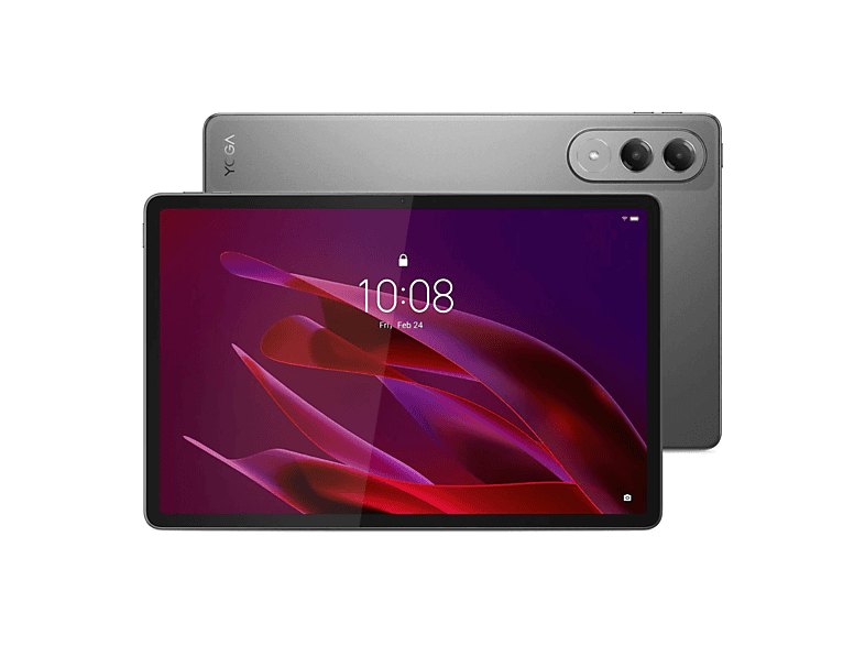 LENOVO Yoga tab, 256 GB, Gris, 11,1 " 3.2K, 12 GB RAM, Qualcomm Snapdragon 8 Gen 3 (4 nm), Tablet Android