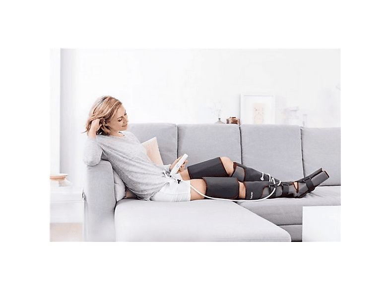 Masajeador - BEURER FM-150 PRO BOTAS DE PRESOTERAPIA, para Piernas, Negro — foto 8