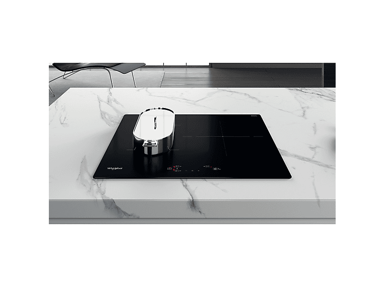 Placa inducción - WHIRLPOOL WB Q4860 NE, 3 zonas, 590 mm, Negro — foto 5