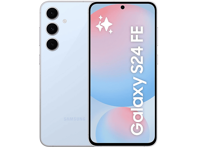SAMSUNG Galaxy S24 FE, Azul, Móvil Android, 128 GB, 8 GB RAM, 6,7 " Dynamic AMOLED 2X, Gorilla Glass, 120 Hz, Samsung Exynos, 2400e, 4,700 mAh