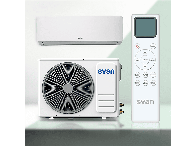 Aire acondicionado Split 1x1 - SVAN SAAS2401W, Blanco — foto 7
