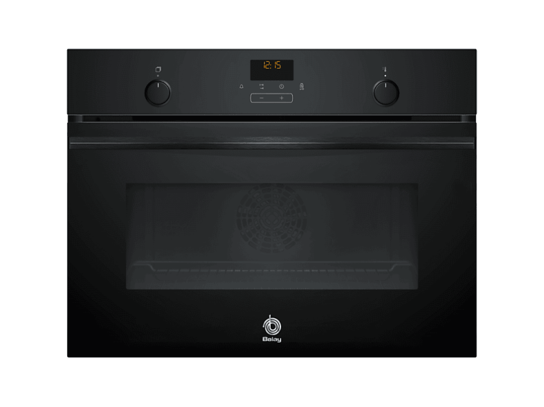 Horno compacto - Balay 3CB5159N3, Integrable, Sí, 47 l, 59,4 cm, Cristal Negro — foto 1