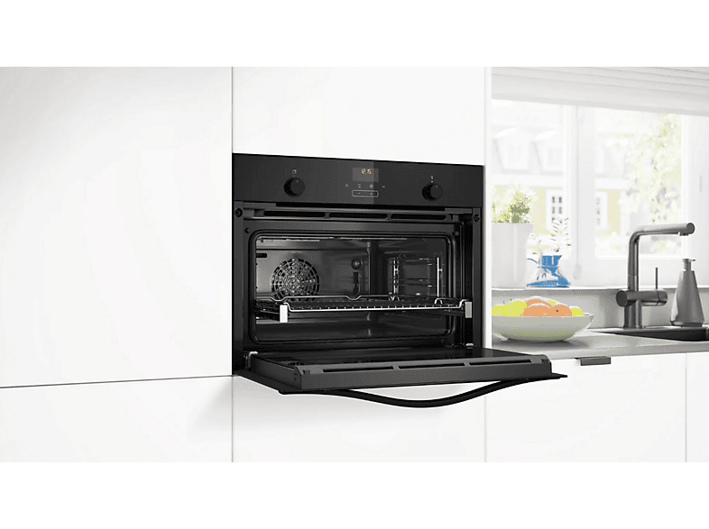 Horno compacto - Balay 3CB5159N3, Integrable, Sí, 47 l, 59,4 cm, Cristal Negro — foto 4