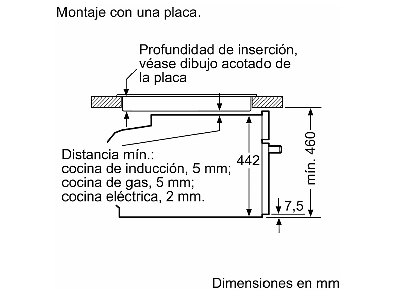 Horno compacto - Balay 3CB5159N3, Integrable, Sí, 47 l, 59,4 cm, Cristal Negro — foto 9