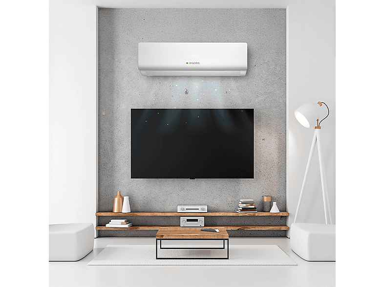 Aire acondicionado Split 1x1 - ASPES AAAS2400W, Blanco — foto 3