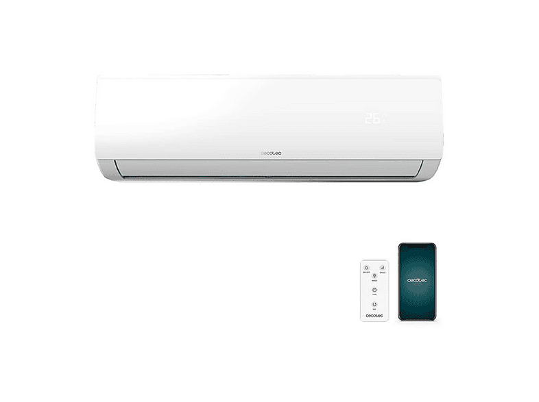 Split 1x1 - CECOTEC 8185 AIRCLIMA 12000 SMARTFRESH CONNECTED, 12000 fg/h, Función Inverter, Blanco — foto 2