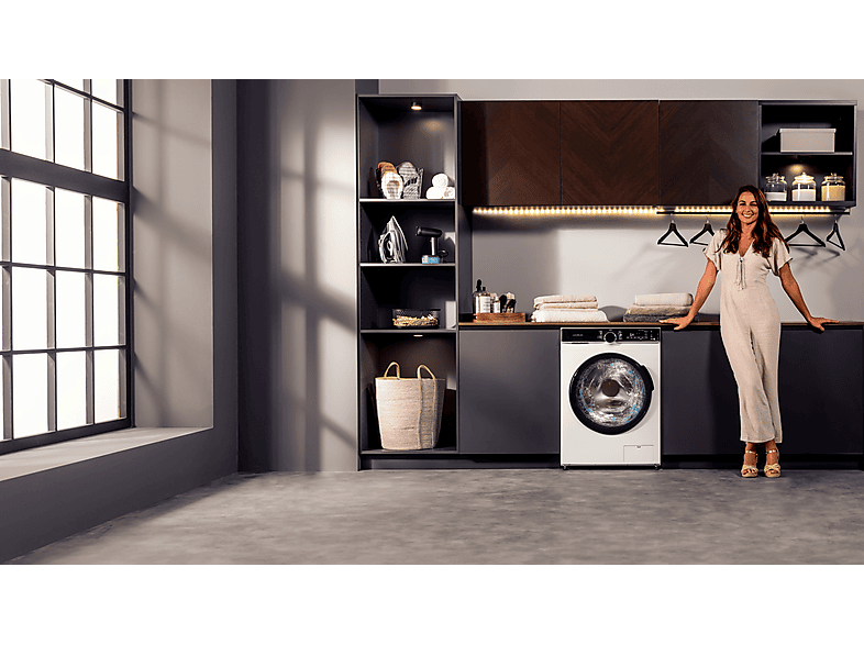 Lavadora carga frontal - Cecotec Bolero DressCode 121000 A, 12 kg, 1400 rpm, Motor Inverter Plus, Lavado con vapor, White — foto 12