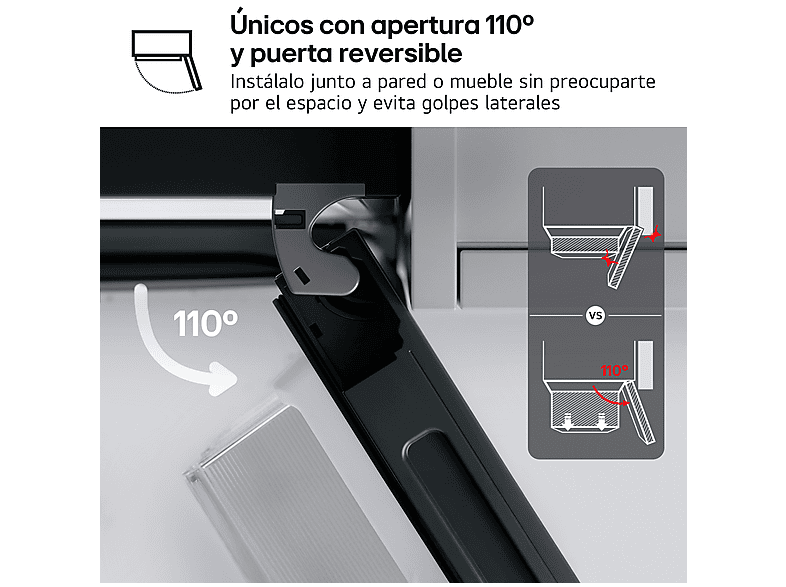 Frigorífico combi - LG GBBS726APY, No Frost, 203 cm, 375 l, DoorCooling+™, FRESHBalancer™, Inox antihuellas — foto 15