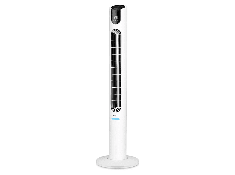 Ventilador de torre - TRISA 9359.7010, 28 W, 8 velocidades, Negro, Blanco — foto 1